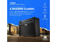 <b>BOSS KATANA ARTIST GEN 3 KTN-ART Combo de Modulação Profissional 100 Watts topo de gama</b> <b>BOSS KATANA ARTIST GEN 3 KTN-ART Combo de Modulação Profissional 100 Watts topo de gama</b>